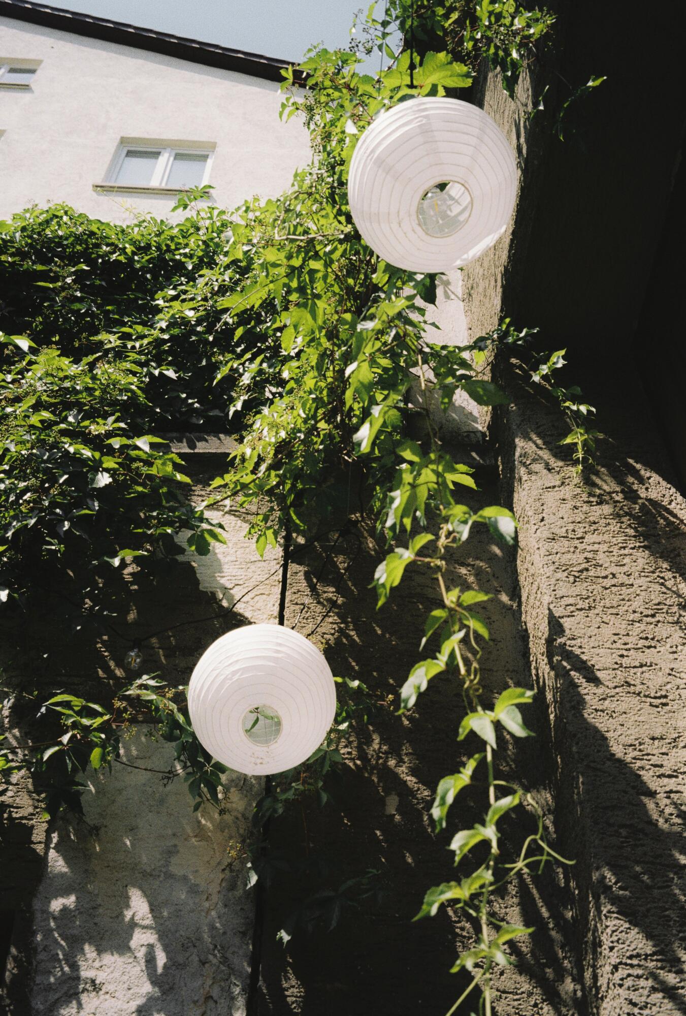 lampions im außenbereich